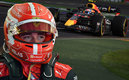 Charles Leclerc le ganó la batalla a los Red Bull. (Fotos: AFP)