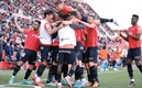 Mallorca festeja el gol que les dio el triunfo. (Foto: Mallorca)