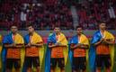 Shakhtar arrancó una gira en la que pide paz para Ucrania (Foto AFP)