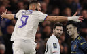 Cristiano y Messi han sido eclipsados por Benzema en la Champions. (AFP | Footy Renders)