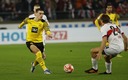 Reyna en el juego contra Stuttgart. (Reuters)