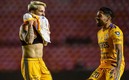 Yeferson Soteldo anotó el gol de la victoria para Tigres y fue expulsado. (MexSports)