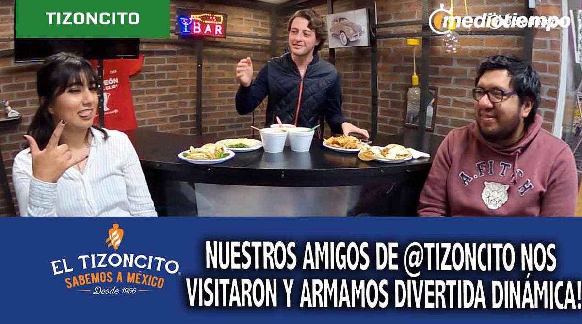 La divertida dinámica de @tizoncito y mediotiempo