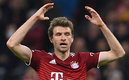 Thomas Múller lamentó la mala puntería del Bayern. (Foto: AFP)