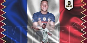 Kylian Mbappé jugará su segundo Mundial en Qatar 2022, siendo ya campeón en Rusia 2018. (Imagen de Mediotiempo)