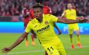 Samu Chukwueze anotó el gol del pase a semifinales del Villarreal. (FOTO: AFP)