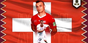 Xherdan Shaqiri, capitán de Suiza. (Imagen de Mediotiempo)