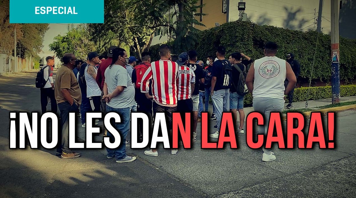 Chivas: afición se manifiesta en Verde Valle