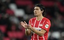 Erick Gutiérrez en un partido de la Eredivisie con el PSV. (Cortesía)