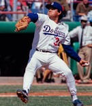 Fernando Valenzuela con Los Angeles Dodgers. (MexSport)
