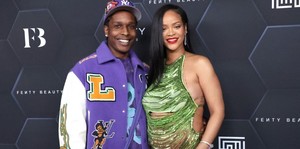 Rihanna y ASAP Rocky parecían tener una relación estable. FOTO: AFP.