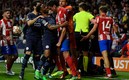 El duelo entre el Atlético y City terminó caliente. FOTO: AFP.