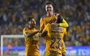 Sebastián Córdova anotó su primer gol con la camiseta de Tigres (Imago)