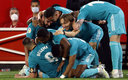Real Madrid remontó en Sevilla con gol de Benzema sobre la hora. (Reuters)