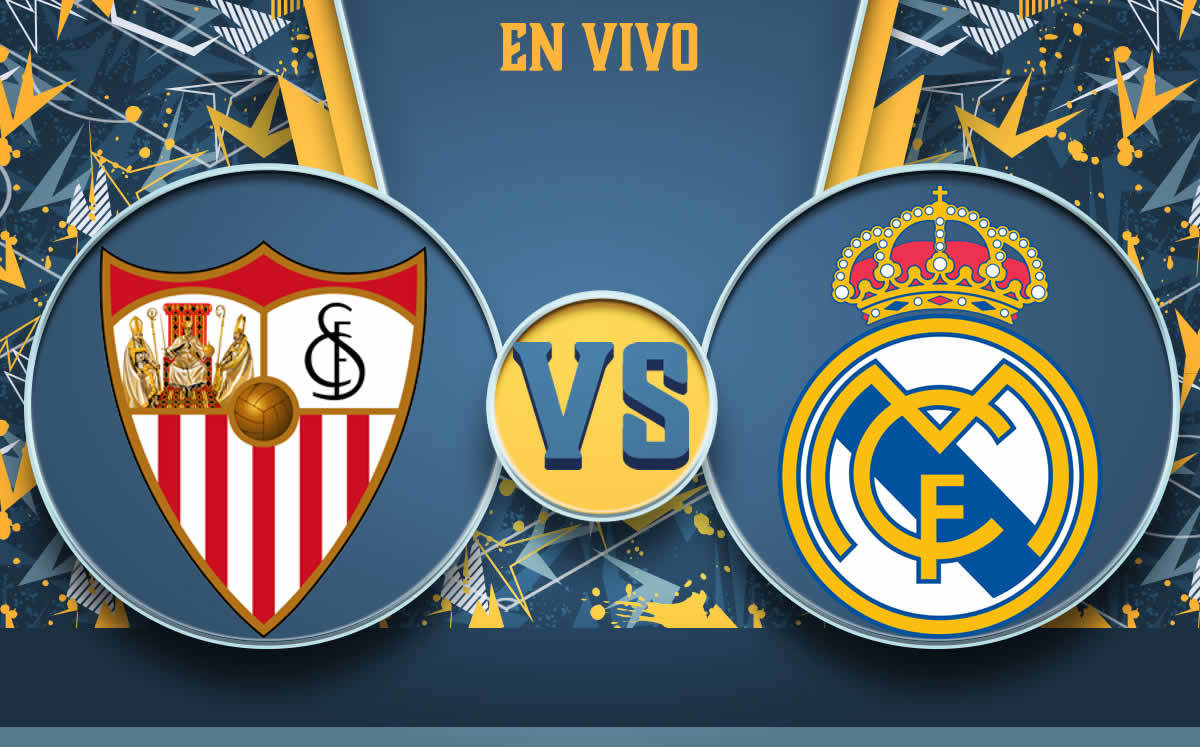 Sevilla vs Real Madrid EN VIVO. Partido de HOY. La Liga Española 2022