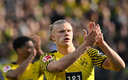 Haaland tiene contrato hasta 2024 con el Dortmund. (AFP)