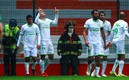 Gabriel Fernández celebra su gol en Toluca. Foto: Imago7