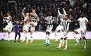 La juve celebra el pase a la Final. Foto: AFP