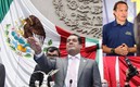 El diputado Sergio Gutiérrez León grabó un spot con Luis Hernández. Foto: Twitter Sergio Gutiérrez León