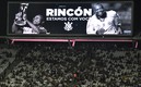 Freddy Rincón fue despedido por la afición colombiana. FOTO: AFP.