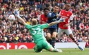 Cristiano Ronaldo hizo un gol ante el Arsenal. FOTO: Reuters.