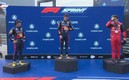El podio de la Carrera Sprint / @F1