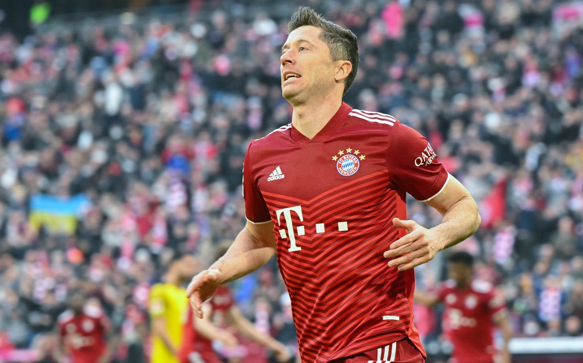 Lewandowski se coronó con el Bayern / AFP