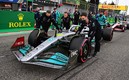 El equipo de Mercedes (AFP).
