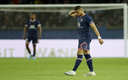 Mbappé en el duelo contra el Lens donde el PSG ganó la Ligue 1. (Reuters)