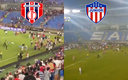 Unión Magdalena y Junior de Barranquilla protagonizan el llamado Derby del Caribe en Colombia. (Capturas de Twitter)