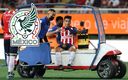 Beltrán tuvo que salir del duelo contra Pumas. (Mexsport)