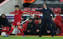 Emery no salió contento de Anfield | Reuters