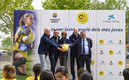 El Fc Barcelona inauguró el Cruyff Court. (FOTO: DPA)