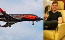 El avión de Verstappen es el Dassault Falcon-900EX. (Redes sociales)