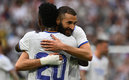 Benzema y Vinicius, pilares del éxito del Real Madrid. (Foto: AFP)