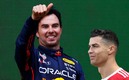 CR7 sigue a Checo Pérez en Instagram (Reuters)