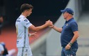 Dinenno y Lillini en el Estadio Olímpico Universitario. (Imago7)