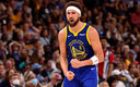 Klay Thompson de los Warriors. (AFP)