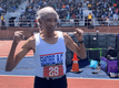 El señor de 100 años corrió los 100 metros sin mayores complicaciones. Foto: Jerry Carrino