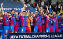 Barcelona ganó su cuarta Champions en Futbol de Sala. (Foto del FC Barcelona Futsal)