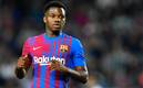 Ansu Fati hizo su regreso en el Barcelona vs Mallorca (AFP)