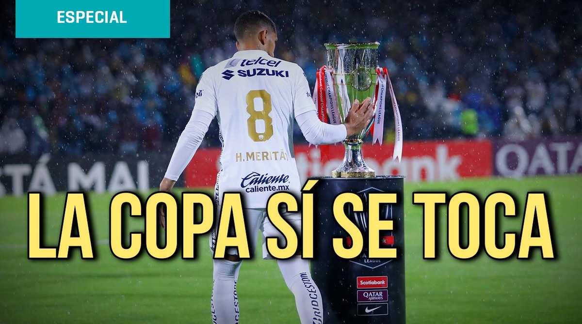 Meritao tras tocar la Copa de la Concachampions