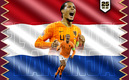 Van Dijk, el gran líder neerlandés.