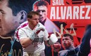 El Canelo previo a su pelea ante Bivol.. FOTO: Mexsport.