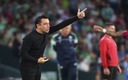 El estratega español estuvo dando muchas indicaciones a sus pupilos en el Barcelona vs Betis. (AFP)