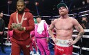 Mayweather le propinó su primera derrota al mexicano en 2013. FOTO: Mexsport.