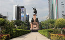 La figura de Colón no lucirá más en Reforma | Cortesía Twitter @RevistaGM5