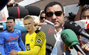 Raiola falleció el sábado 30 de abril. (Fotos: Reuters)