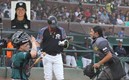 Julissa Iriarte participa en la Liga Mexicana invernal y tiene experiencia en LMB. Foto: Saraperos Saltillo / LMB