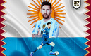 Messi, frente a una de fuego en Qatar 2022.